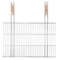 Grillrács BBQ 4411B, 380x580/620 mm, Drótos