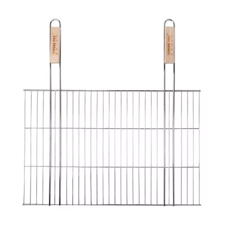 Grillrács BBQ 4411B, 380x580/620 mm, Drótos