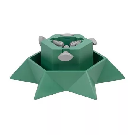 Karácsonyfa talp MagicHome STAR, 395 mm, műanyag, 90 mm/2,5 m