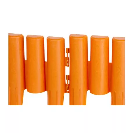 Ágyásszegély Ívelt Ge037, 27x24 cm, Pp, Terrakotta, 8 db