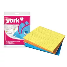 Wipe York 24010 Svéd Szivacs, 17x15 cm, 3 db