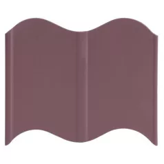 Szegély Le799, Barna, 120 mm, Műanyag, 32 db