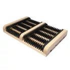 Cipőtisztító Lábtörlő Geco Wmn.1, 360x265x55 mm, Fa