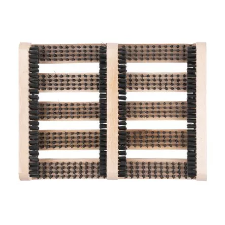 Cipőtisztító Lábtörlő Geco Wmn.1, 360x265x55 mm, Fa