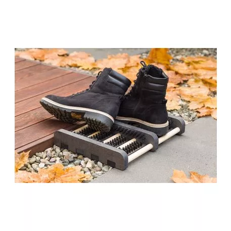 Cipőtisztító Lábtörlő Geco Wmn.1, 360x265x55 mm, Fa