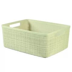 Jute Tárolódoz 12 L, Krém