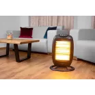 Elektromos Halogén hősugárzó ZYY-H19, 400/800/1200W, 230V