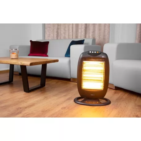 Elektromos Halogén hősugárzó ZYY-H19, 400/800/1200W, 230V