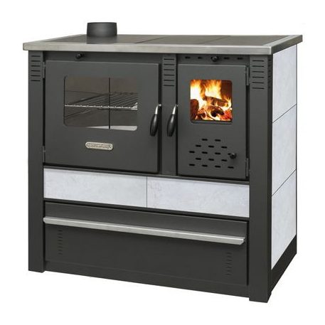 Tűzhely Pro PANONIA, fehér, bal kimenet