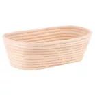 Kelesztő kosár ratan MagicHome, kenyér kelesztésre, max.650 g, 28x14x8 cm,