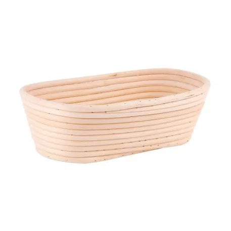 Kelesztő kosár ratan MagicHome, kenyér kelesztésre, max.650 g, 28x14x8 cm,