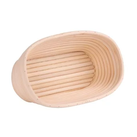 Kelesztő kosár ratan MagicHome, kenyér kelesztésre, max.650 g, 28x14x8 cm,