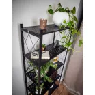 Racks RAW5T, fémállvány, 5 polc, 163 x 72 x 34 mm, max. 50 kg/polc