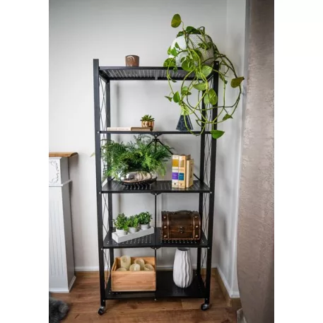 Racks RAW5T, fémállvány, 5 polc, 163 x 72 x 34 mm, max. 50 kg/polc