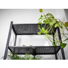 Racks RAW5T, fémállvány, 5 polc, 163 x 72 x 34 mm, max. 50 kg/polc