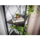 Racks RAW5T, fémállvány, 5 polc, 163 x 72 x 34 mm, max. 50 kg/polc