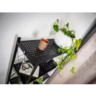 Racks RAW5T, fémállvány, 5 polc, 163 x 72 x 34 mm, max. 50 kg/polc