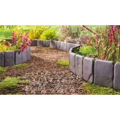 Kerti kerítés Strend Pro Garden, kő imitáció, 10 db