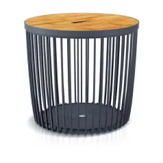 Asztalka Clubo 450x410 mm, 2az1, univerzális kosár, 50 l