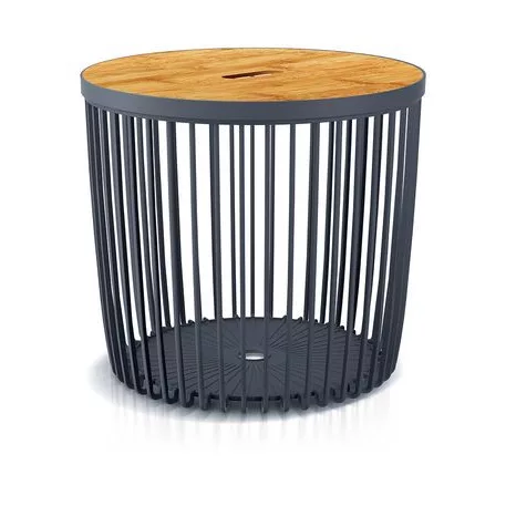 Asztalka Clubo 450x410 mm, 2az1, univerzális kosár, 50 l