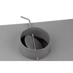 Kandalló Nova Ceramic, 7,5 kW, 120 mm, bézs