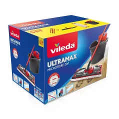   Takarító készlet Vileda Ultramax Complete Set box felmosó + vödör