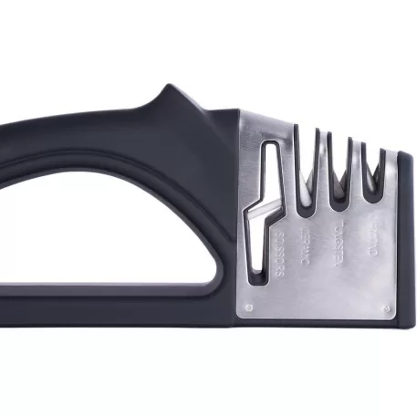 MagicHome ollók-és kés élező, 4 az 1-ben, fekete