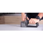 MagicHome ollók-és kés élező, 4 az 1-ben, fekete