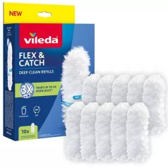 Vileda Flex&Catch portörlő fej, 10 db-os csomag