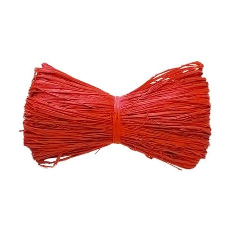 Piros raffia, rost, 50 g, piros