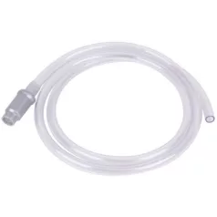  Tömlő Borra 13 mm, L-1.7 m, Átlatszó, Csappantyúval, Élelmiszeres