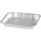 MagicHome alumínium grilltálca, 32,7x26,9x4 cm, 3 db