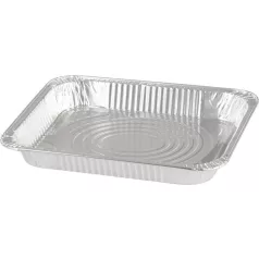 MagicHome alumínium grilltálca, 32,7x26,9x4 cm, 3 db