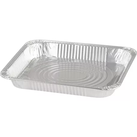 MagicHome alumínium grilltálca, 32,7x26,9x4 cm, 3 db