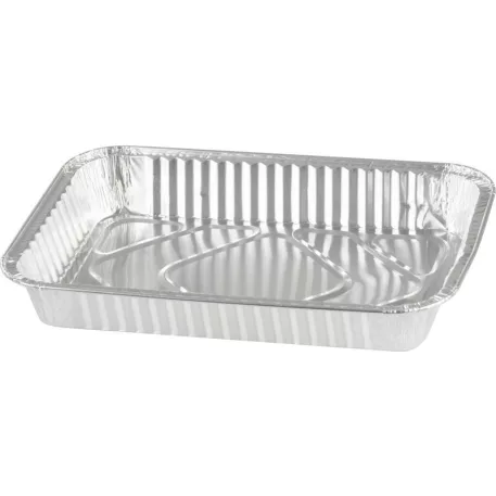 MagicHome alumínium grilltálca, 31,5x21,3x4,4 cm, 3 db