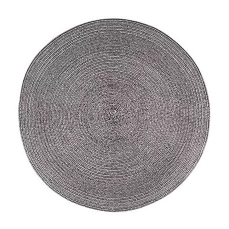 Alátét Magichome Tányér Allá, 38 cm, Grafit