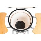Grill Bbq Kamado Egg 21, Fekete