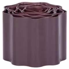 Strend Pro Garden, 100 mm, L-9 m, barna pázsitszegély