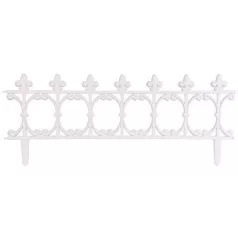 Mini, műanyag kerítés, Gardens F755, 87 x 34 cm, 4 db