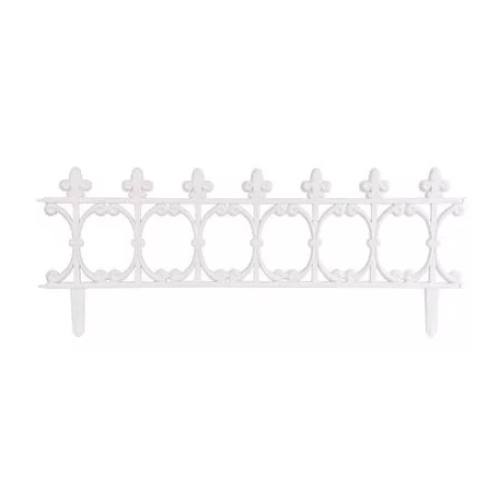 Mini, műanyag kerítés, Gardens F755, 87 x 34 cm, 4 db