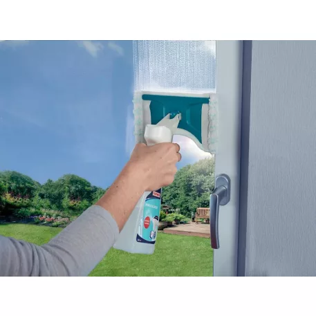 LEIFHEIT 51165 ablaktisztító, szórófejjel és törlőfejjel, huzattal, 500ml