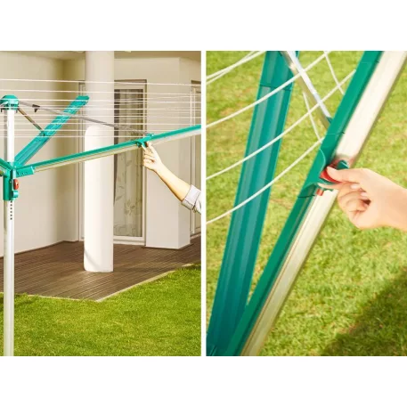 LEIFHEIT Szárító 82008 Linomatic 600 Deluxe Cover, kinti