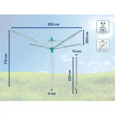 LEIFHEIT Szárító 85286 Linomatic 500 Easy, kinti