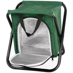   Strend Pro szék, összecsukható, hűtő tárolóhellyel, max. 150 kg, 32x27x34 cm
