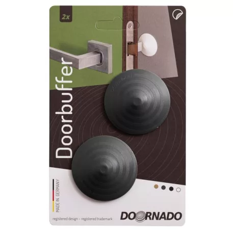 DOORBUFFER kilincsütköző, öntapadós, műanyag