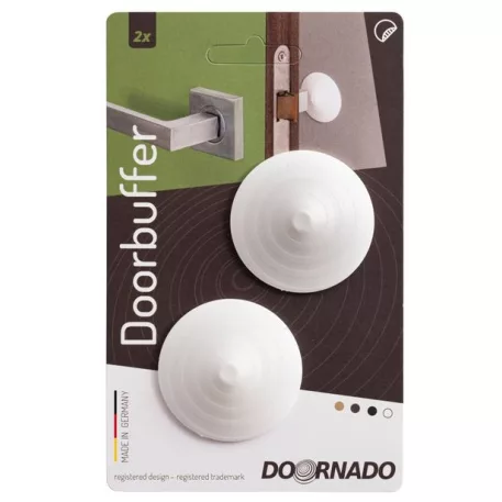 DOORBUFFER kilincsütköző, öntapadós, műanyag