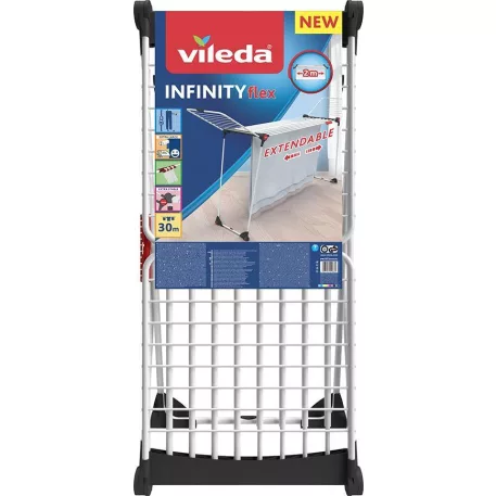 Vileda Infinity FLEX szárító, ruhaneműhöz, 30 m