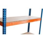 RAT60 HD állvány, fém, 4 polc, 1800x1800x600 mm, max. 600 kg/polc