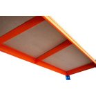 RAT60 HD állvány, fém, 4 polc, 1800x1800x600 mm, max. 600 kg/polc
