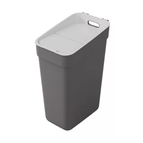 Curver® szemeteskuka, 30L, 24,6x36,7x55,1 cm, sötétszürke